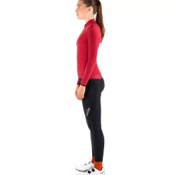 Maglia maniche lunghe donna Nalini New Wrap LS - Rosso