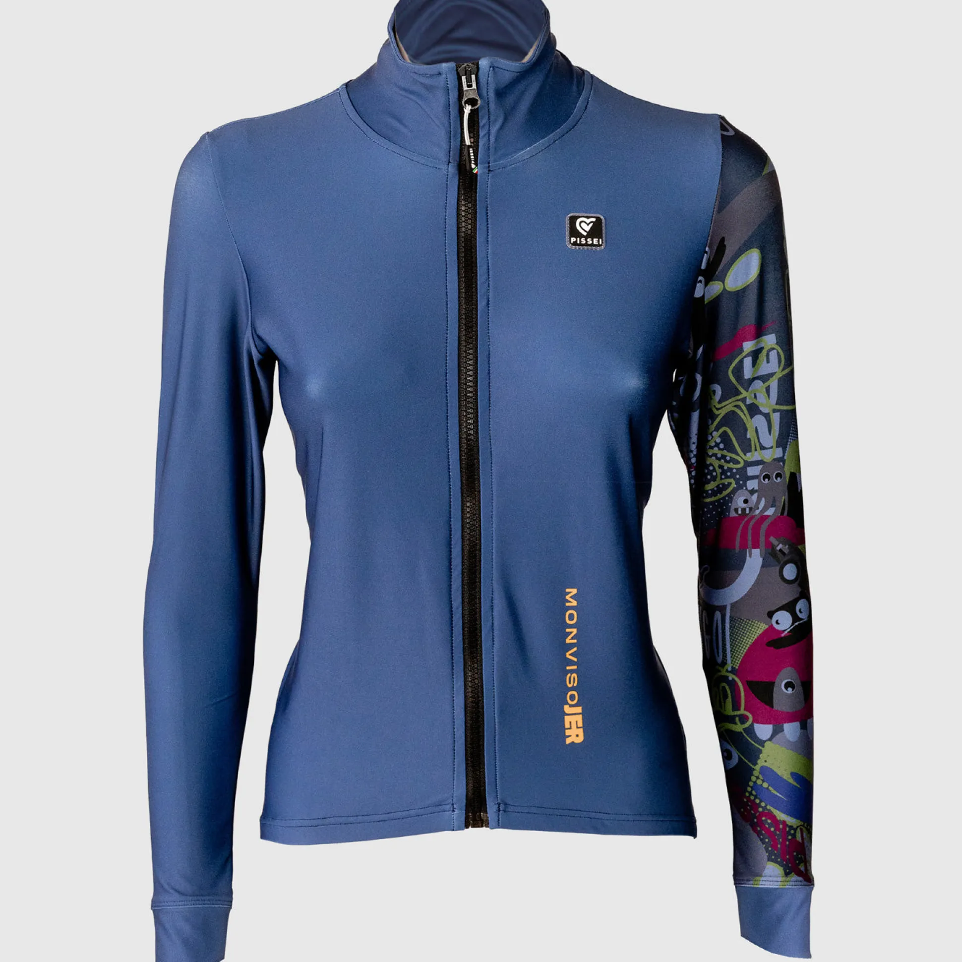Maglia maniche lunghe donna Pissei Monviso - Cartoon