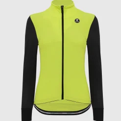 Maglia maniche lunghe donna Pissei Monviso - Lime nero
