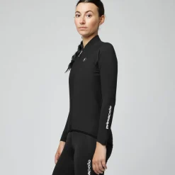 Maglia maniche lunghe donna Pissei Primapelle - Nero
