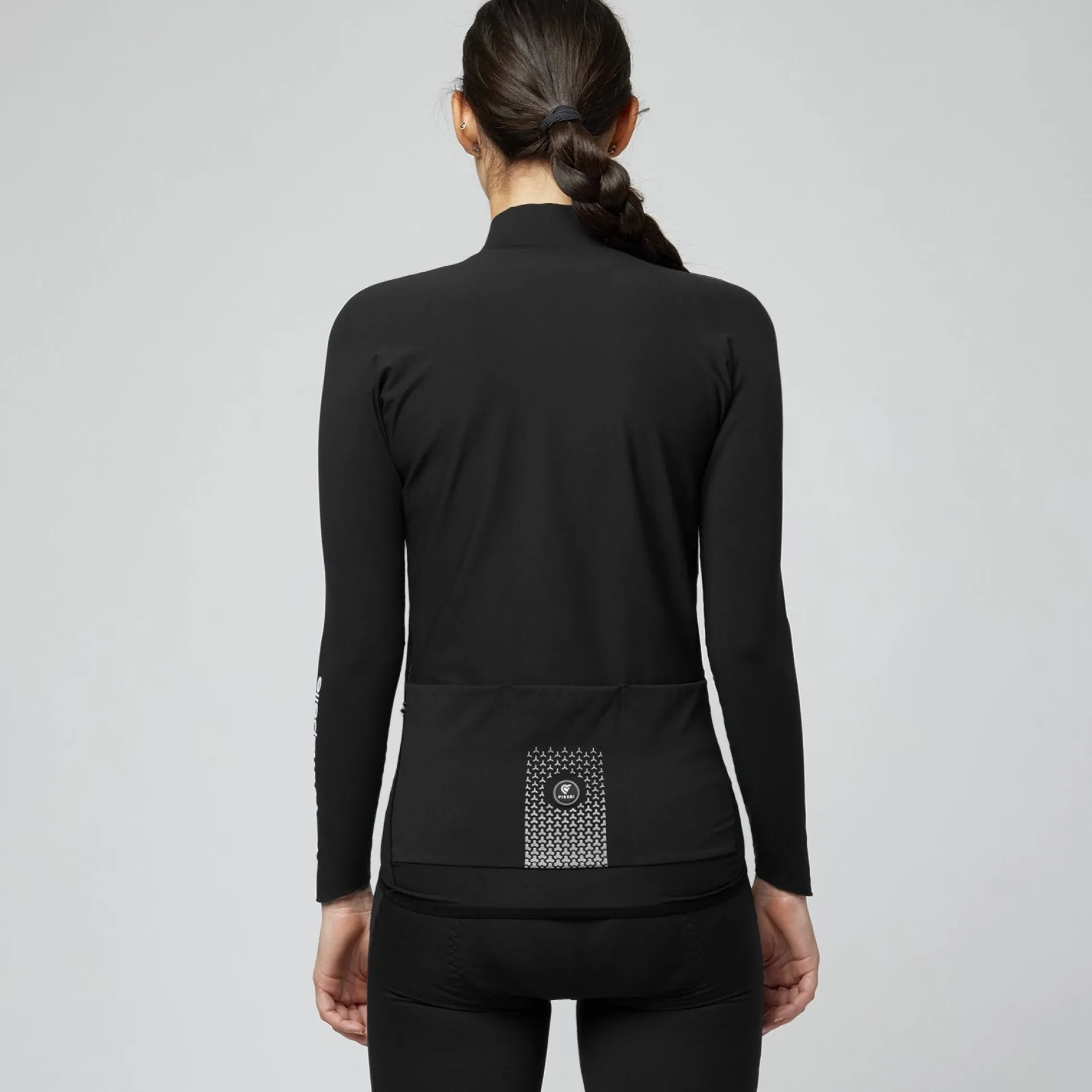Maglia maniche lunghe donna Pissei Primapelle - Nero