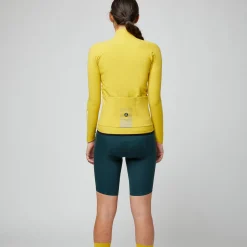 Maglia maniche lunghe donna Pissei Primapelle - Giallo