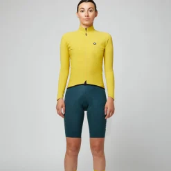 Maglia maniche lunghe donna Pissei Primapelle - Giallo