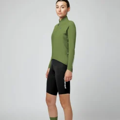 Maglia maniche lunghe donna Pissei Primapelle - Verde scuro