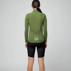 Maglia maniche lunghe donna Pissei Primapelle - Verde scuro