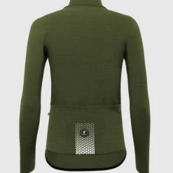Maglia maniche lunghe donna Pissei Primapelle - Verde melange
