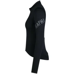 Maglia maniche lunghe donna Rapha Pro Team Midweight - Nero