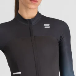 Maglia maniche lunghe donna Sportful Bodyfit Pro - Nero azzurro