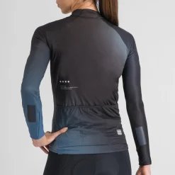 Maglia maniche lunghe donna Sportful Bodyfit Pro - Nero azzurro