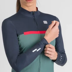 Maglia maniche lunghe donna Sportful Pista - Verde