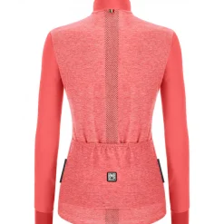 Maglia maniche lunghe donna Santini Colore Puro - Rosa