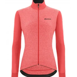 Maglia maniche lunghe donna Santini Colore Puro - Rosa