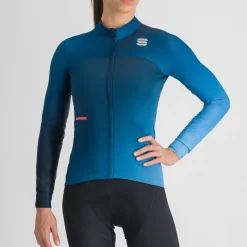Maglia maniche lunghe donna Sportful Bodyfit Pro - Blu chiaro