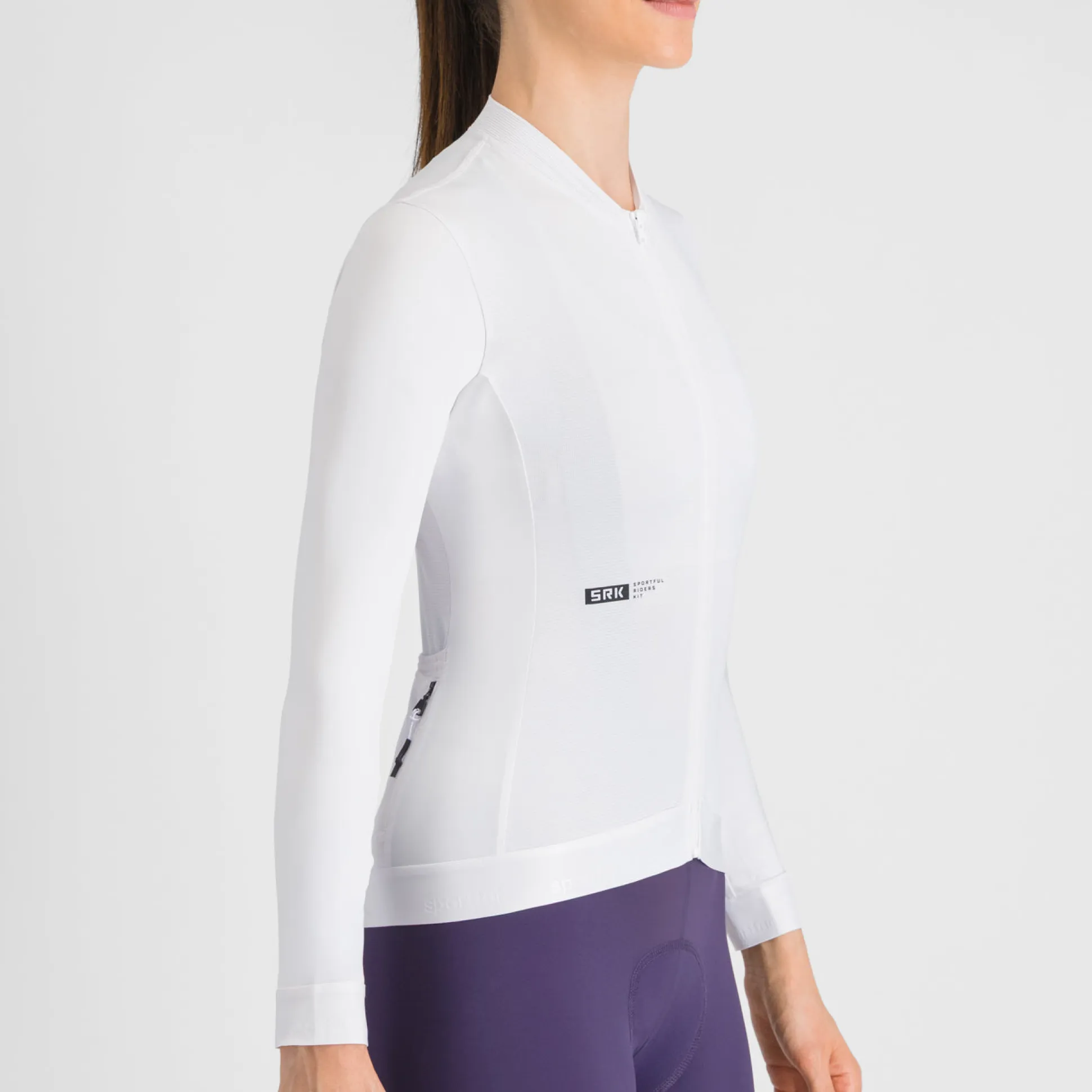 Maglia maniche lunghe donna Sportful Srk - Bianco