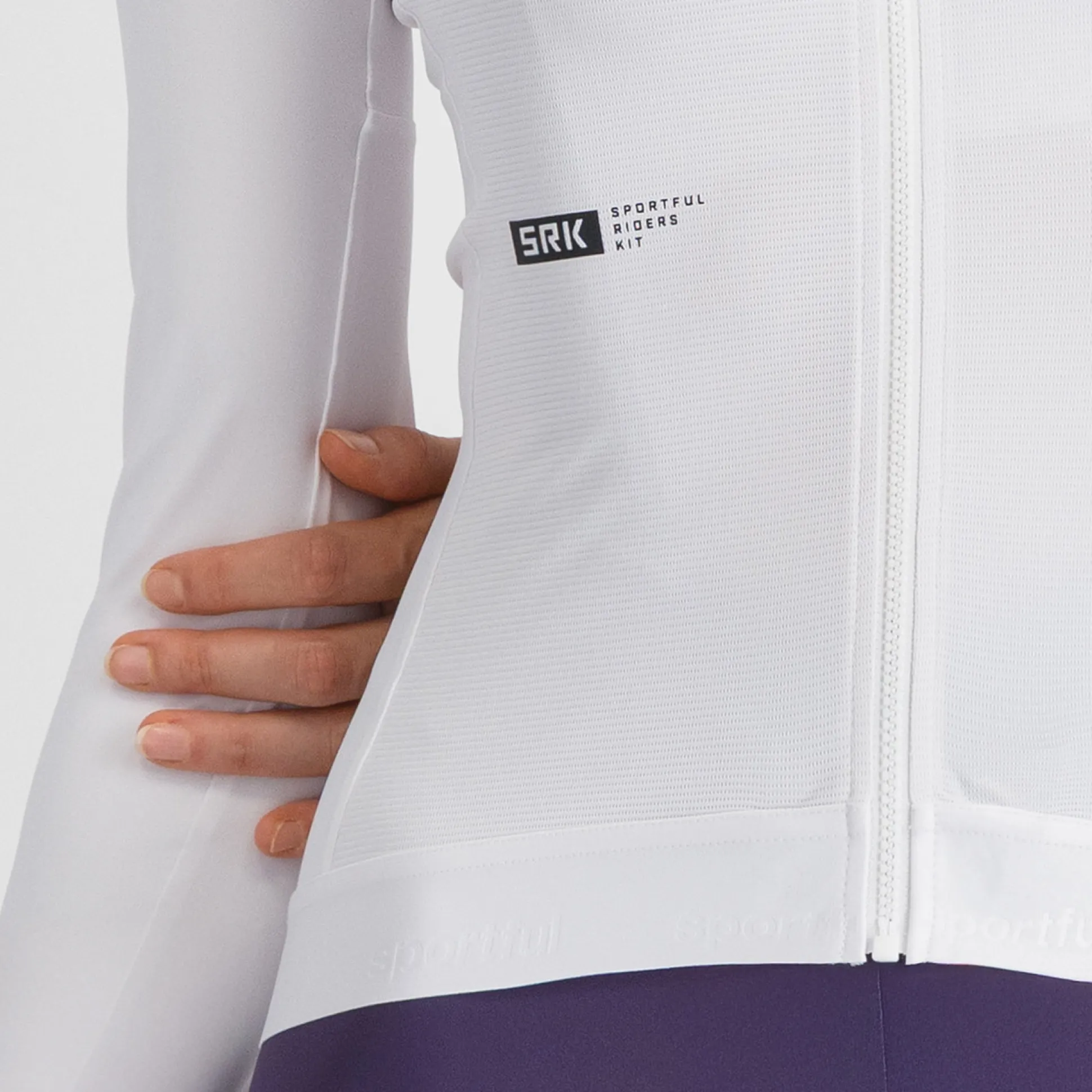 Maglia maniche lunghe donna Sportful Srk - Bianco