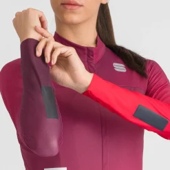 Maglia maniche lunghe donna Sportful Bodyfit Pro - Rosa