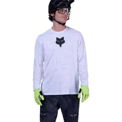 Maglia maniche lunghe Fox Defend Ranger Lunar - Bianco