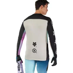 Maglia maniche lunghe Fox Flexair Hello Future - Nero