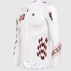 Maglia maniche lunghe Pissei Thunder - Bianco