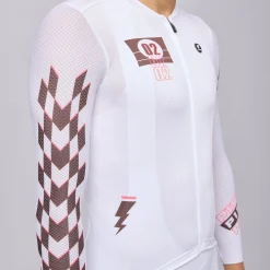 Maglia maniche lunghe Pissei Thunder - Bianco