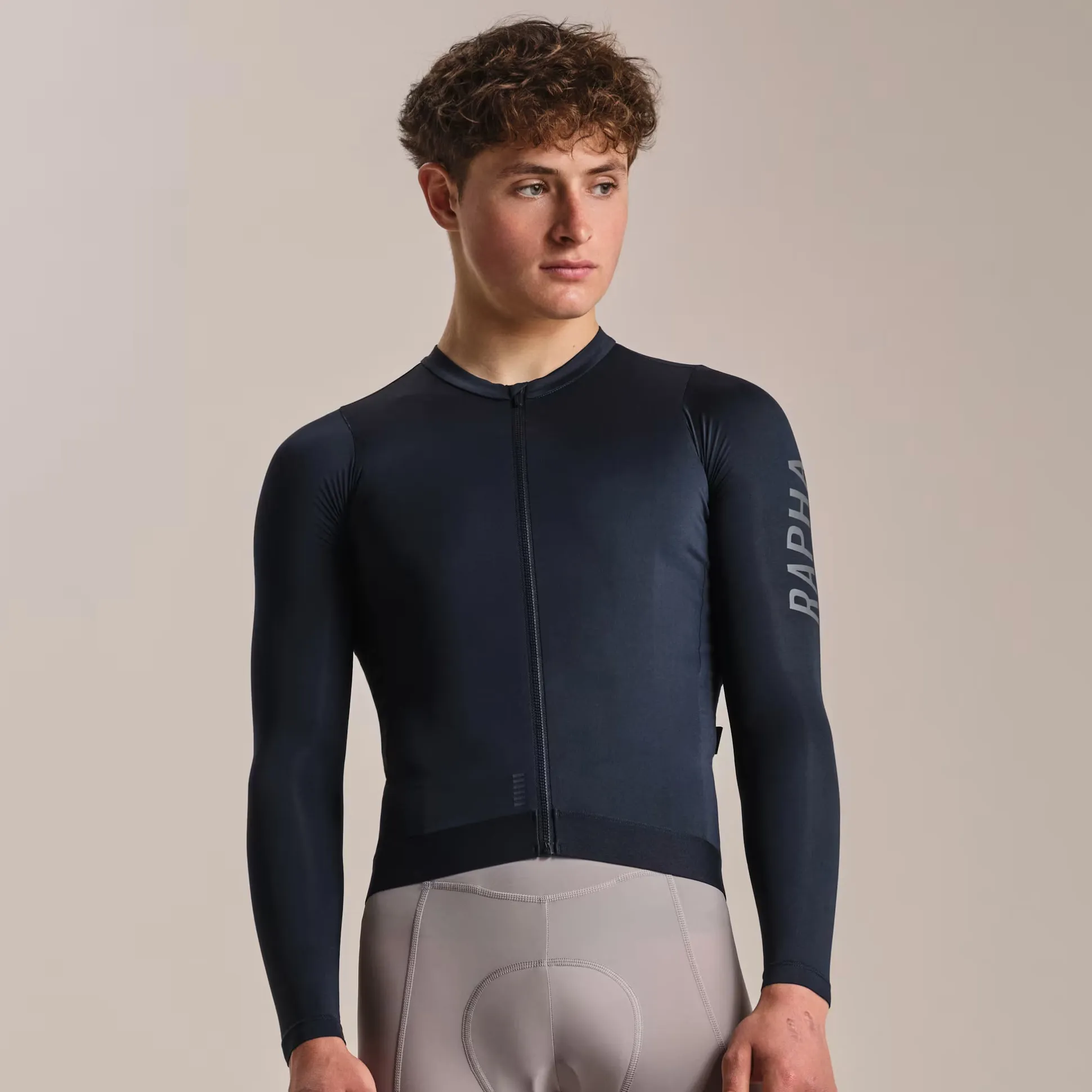 Maglia maniche lunghe Rapha Pro Team Lightweight 3 - Grigio scuro