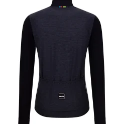 Maglia maniche lunghe Santini UCI - Nero