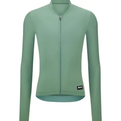 Maglia maniche lunghe Santini Ready To Ride - Verde