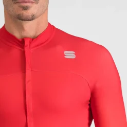 Maglia maniche lunghe Sportful Bodyfit Pro - Rosso chiaro