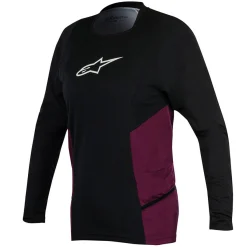Maglia ML Donna Alpinestars Drop 2 - Nero Viola