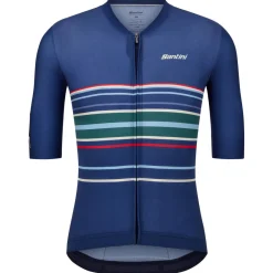 Maglia Santini Bengal Evo - Blu