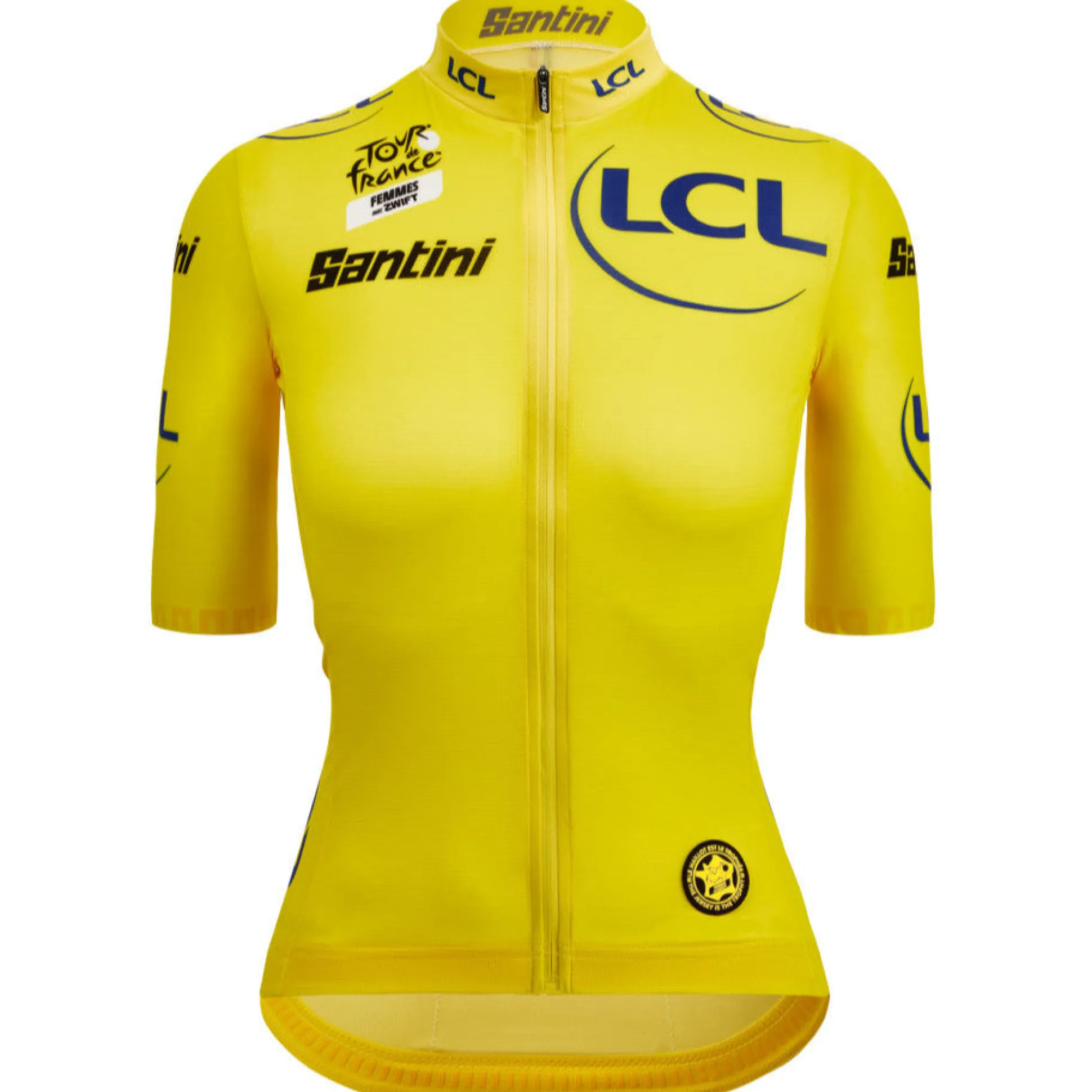 Maglia Santini Gialla donna Tour de France 2026 Fan Line