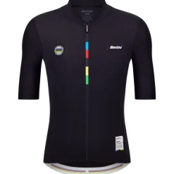 Maglia Santini UCI Campione del Mondo - Nero