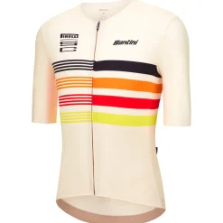 Maglia Santini x PIRELLI Tape - Bianco