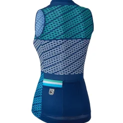 Maglia senza maniche donna Dotout Flash - Blu