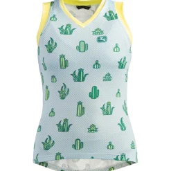 Maglia senza maniche donna Giordana Arts - Cactus