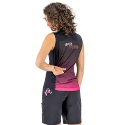 Maglia senza maniche Donna Karpos Verve Evo - Nero rosa