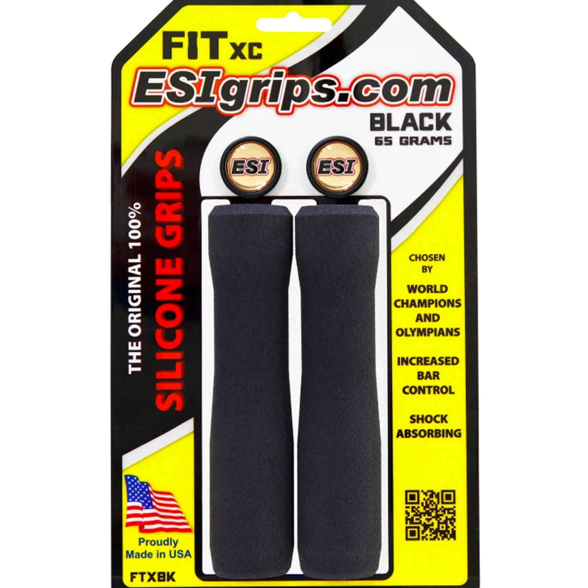 Manopole Esigrips Fit XC - Nero