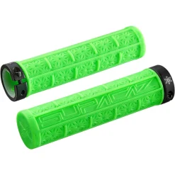 Manopole Supacaz Grizips - Neon verde