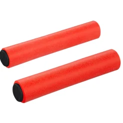 Manopole Supacaz Siliconez - Neon Red