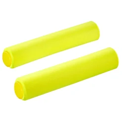 Manopole Supacaz Siliconez - Neon Yellow