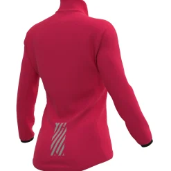 Mantellina donna Ale Klimatik Guscio Racing - Rosa