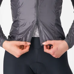 Mantellina donna Castelli Aria Shell 2 - Grigio