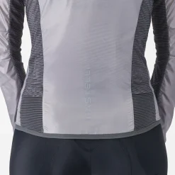Mantellina donna Castelli Aria Shell 2 - Grigio chiaro