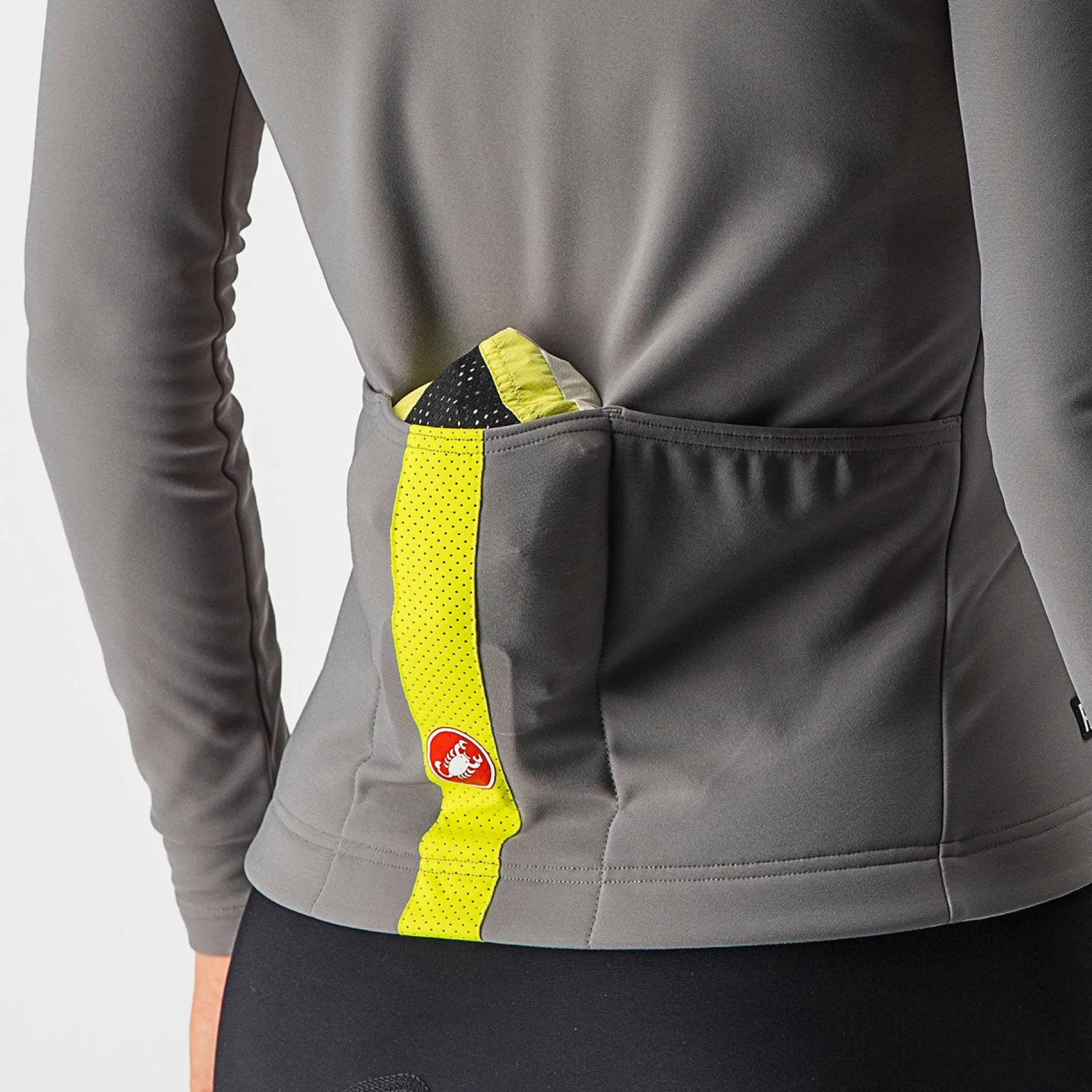 Mantellina donna Castelli Emergency 2 Rain - Giallo