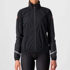 Mantellina donna Castelli Emergency 2 Rain - Nero