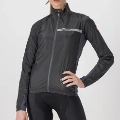 Mantellina Donna Castelli Squadra Stretch - Nero