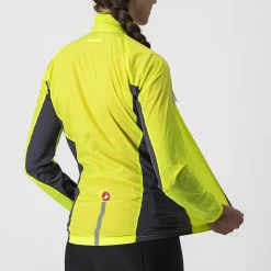 Mantellina Donna Castelli Squadra Stretch - Giallo Fluo
