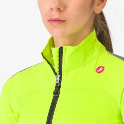 Mantellina donna Castelli Ultra Rain Cape - Giallo