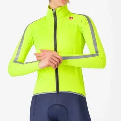 Mantellina donna Castelli Ultra Rain Cape - Giallo