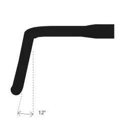 Manubrio Deda Gravel 100 - Nero